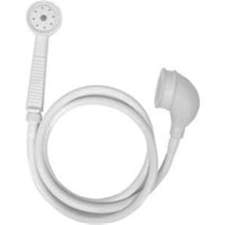 Templeton Showerhead Hand Held White 10086 TE27307